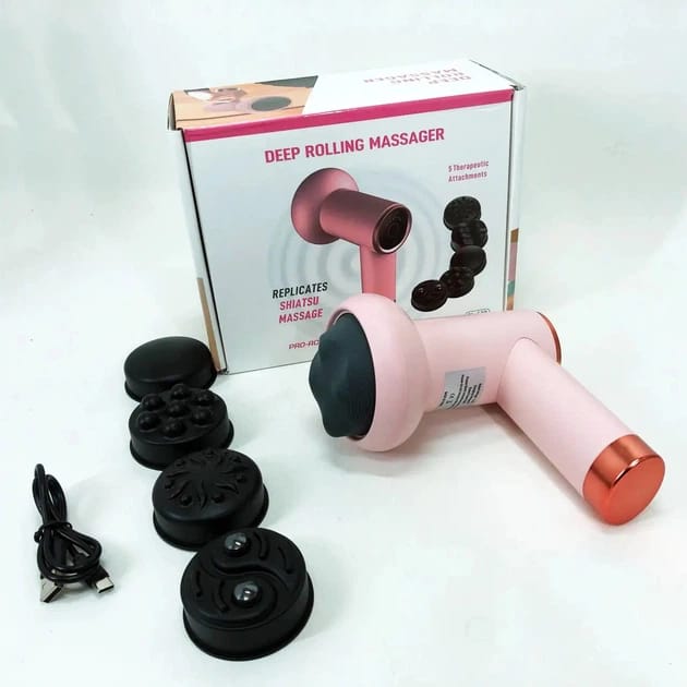 Kneading Mechanical 5 in 1 Deep Rolling Massager