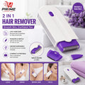 2-in-1 Electric Epilator & Shaver for Women
